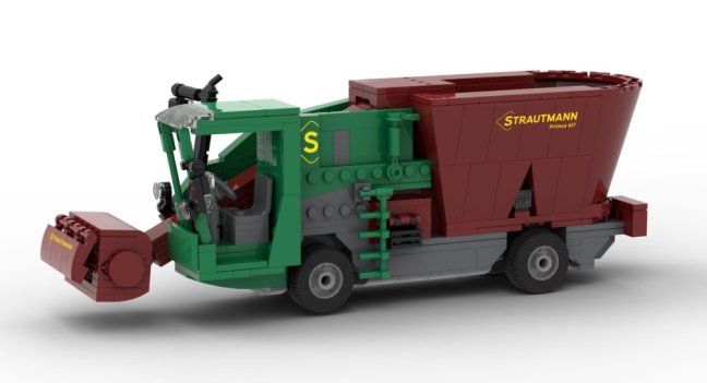 BRIXIES Plus 222.791 Strautmann Primus 617 - míchací krmný vůz, 483 k