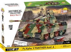 COBI 2654 II WW Pz.Kpfw. V PANTHER Ausf. A, 1:28, 1152 k, 1 f