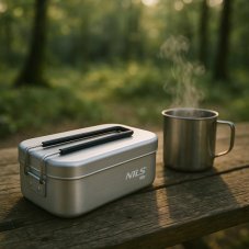 Hliníkový ešus NILS Camp NC4201 800 ml