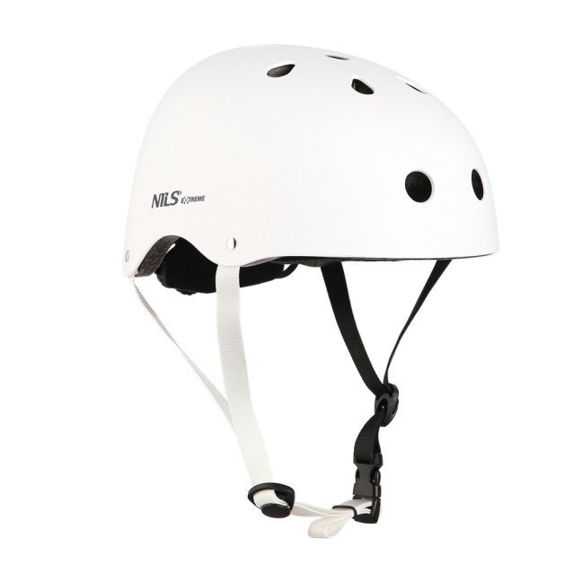 Helma NILS Extreme MTW001 bílá - Velikost: M(55-58cm)