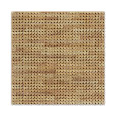 BRIXIES Plus 225.002 Designová podložka na stavění - dřevo 25,5 x 25,5 cm