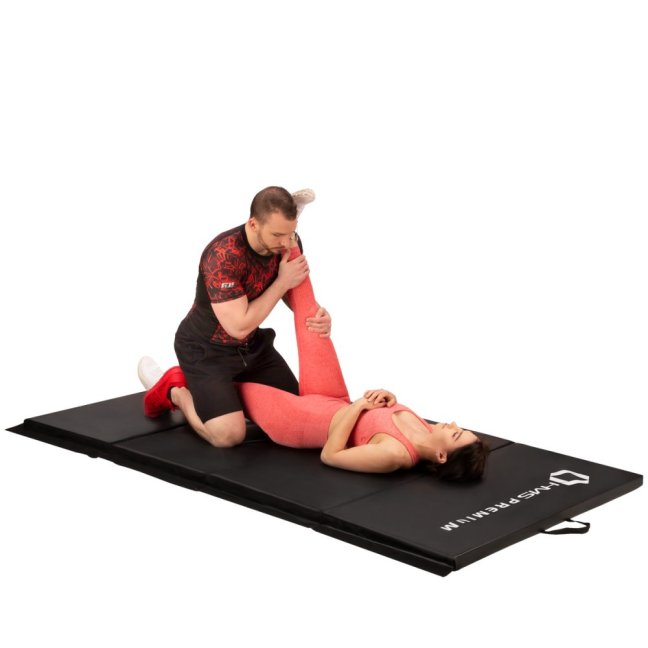 Skládací žíněnka HMS Premium MGS01 černá