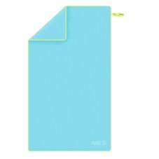 Ručník z mikrovlákna NILS NCR12 modrá/zelená