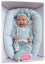 Antonio Juan 33228 CARLA - realistická panenka miminko s měkkým látkovým tělem - 42 cm