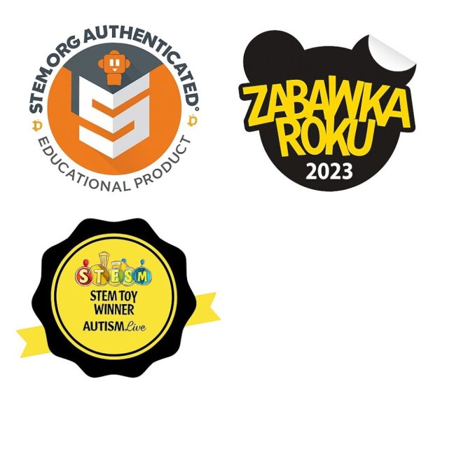 CLIXO Tiny & Mighty - magnetická stavebnice 9 kusů