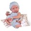 Antonio Juan 50409 LUI - realistická panenka miminko s celovinylovým tělem - 42 cm